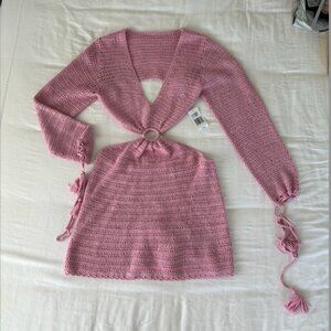 FORE - Pink Knit Dress